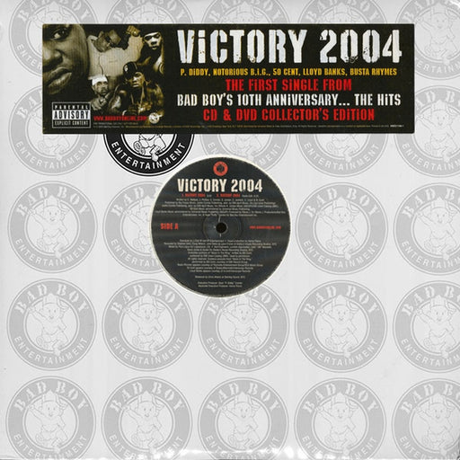 P. Diddy, Notorious B.I.G., 50 Cent, Lloyd Banks, Busta Rhymes – Victory 2004 (LP, Vinyl Record Album)