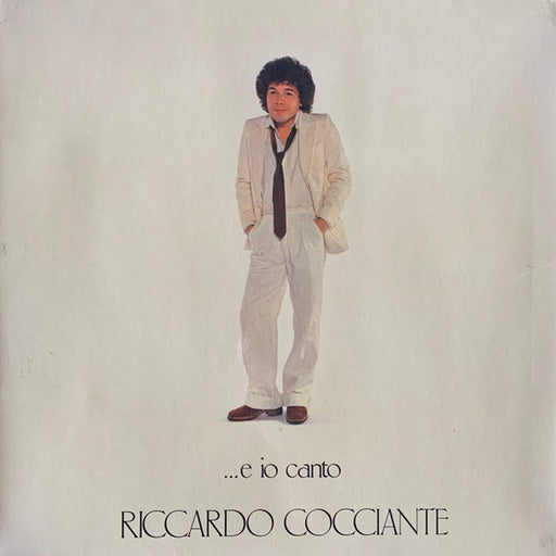 ...E Io Canto – Riccardo Cocciante (LP, Vinyl Record Album)