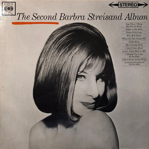 Barbra Streisand – The Second Barbra Streisand Album (LP, Vinyl Record Album)
