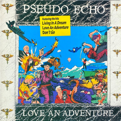 Pseudo Echo – Love An Adventure (LP, Vinyl Record Album)