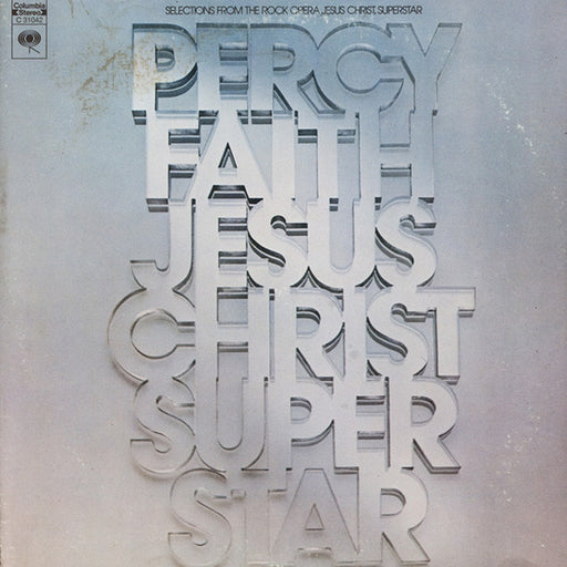 Percy Faith And His Orchestra And Chorus – Jesus Christ, Superstar (LP, Vinyl Record Album)