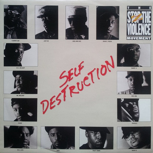 The Stop The Violence Movement – Self Destruction (LP, Vinyl Record Album)