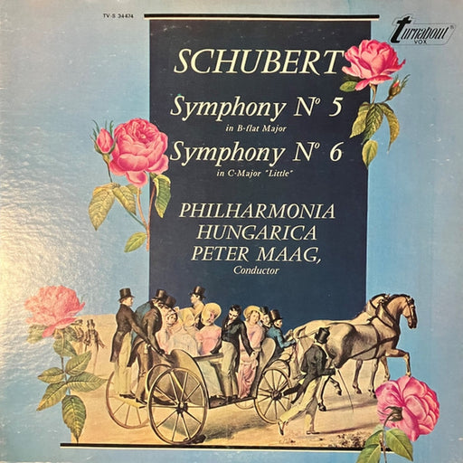 Franz Schubert, Philharmonia Hungarica, Peter Maag – Symphony No. 5 In B-Flat Major / Symphony No. 6 in C-Major "Little" (LP, Vinyl Record Album)