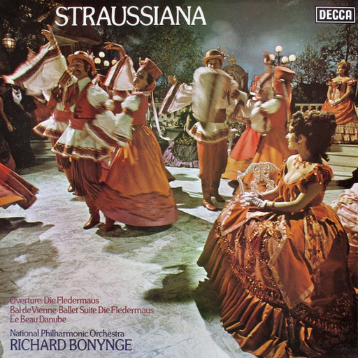 National Philharmonic Orchestra, Richard Bonynge – Straussiana (LP, Vinyl Record Album)