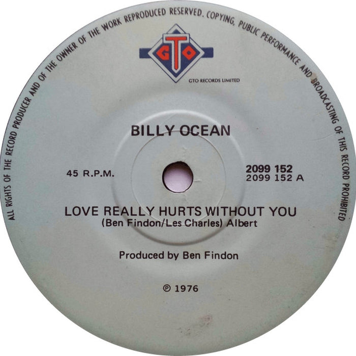 Billy Ocean – Love Really Hurts Without You (LP, Vinyl Record Album)