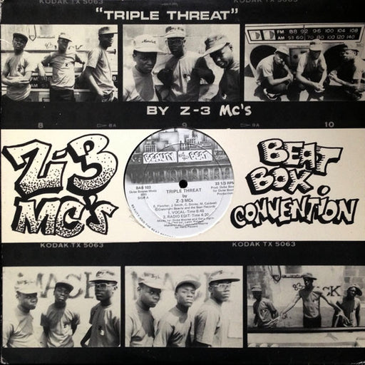 Z-3 MC's – Triple Threat (LP, Vinyl Record Album)