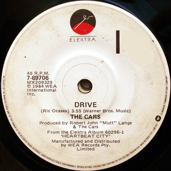 The Cars – Drive (LP, Vinyl Record Album)
