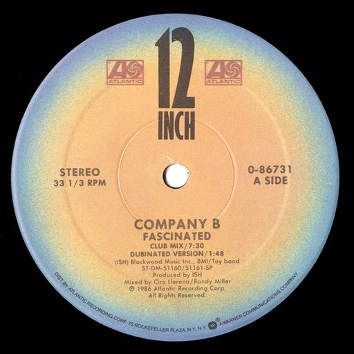 Company B – Fascinated (LP, Vinyl Record Album)