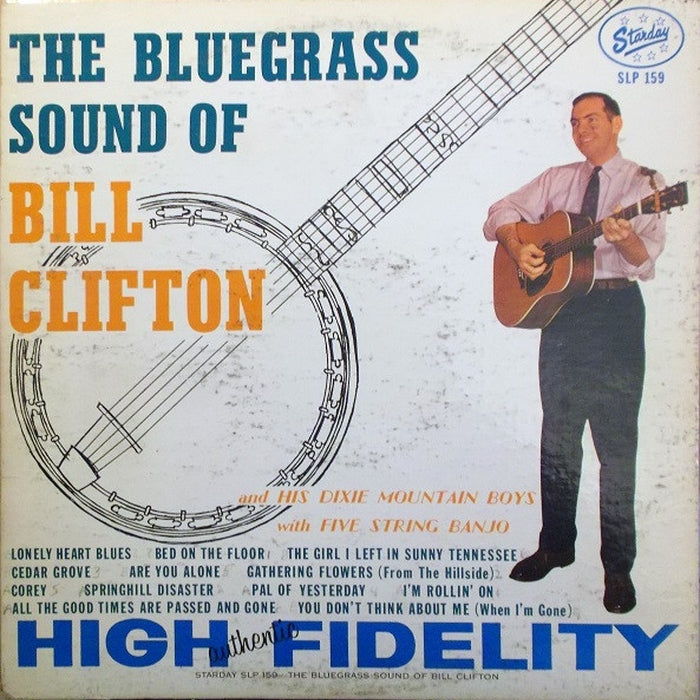 Bill Clifton – The Bluegrass Sound Of Bill Clifton (LP, Vinyl Record Album)