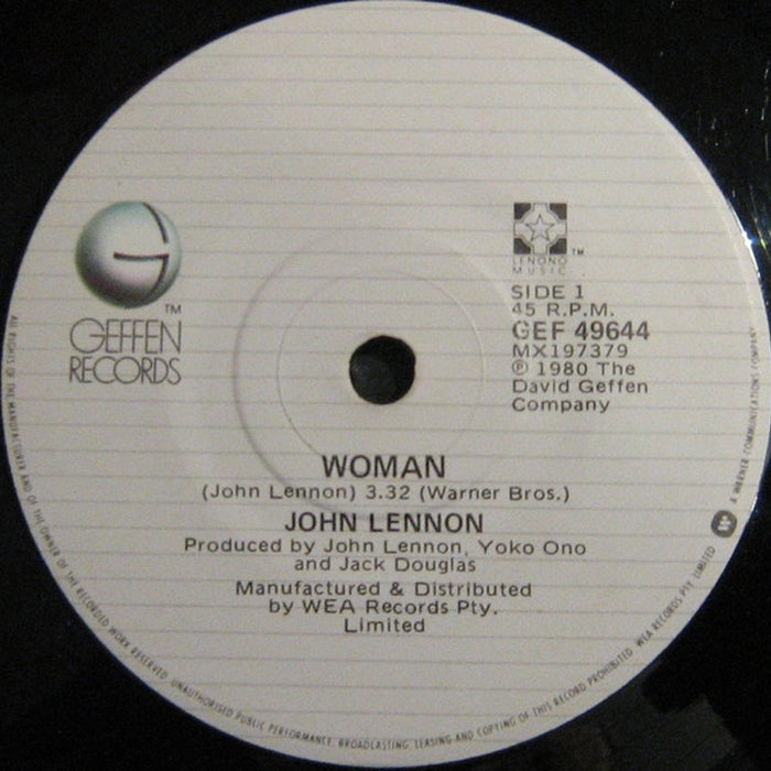 John Lennon – Woman (LP, Vinyl Record Album)