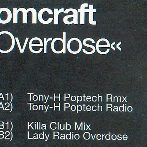 Tomcraft – Overdose (LP, Vinyl Record Album)