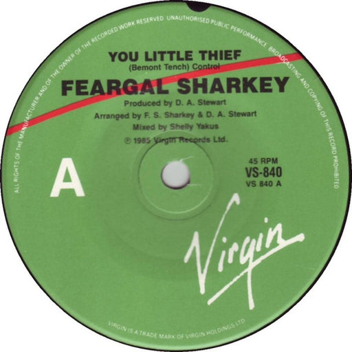 Feargal Sharkey – You Little Thief (LP, Vinyl Record Album)