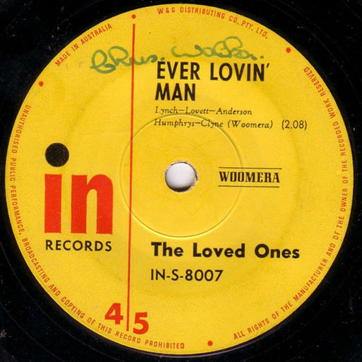 The Loved Ones – Ever Lovin' Man (LP, Vinyl Record Album)