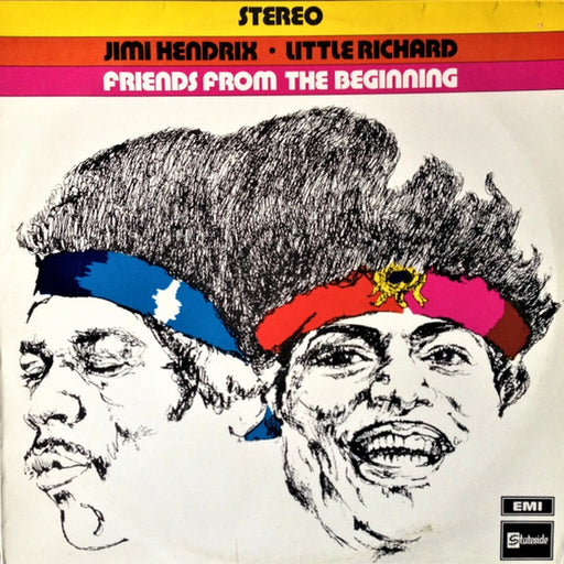 Little Richard, Jimi Hendrix – Friends - From The Beginning (LP, Vinyl Record Album)