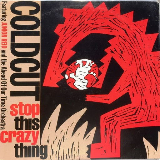 Coldcut, Junior Reid, Ahead Of Our Time Orchestra – Stop This Crazy Thing (LP, Vinyl Record Album)