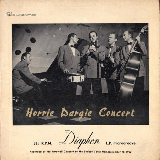 The Horrie Dargie Quintet – Horrie Dargie Concert (LP, Vinyl Record Album)