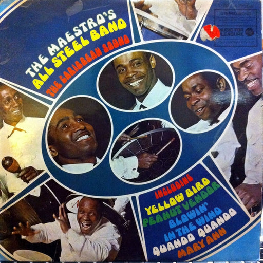 The Maestro's All Steel Band – The Caribbean Sound (LP, Vinyl Record Album)