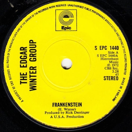 The Edgar Winter Group – Frankenstein (LP, Vinyl Record Album)