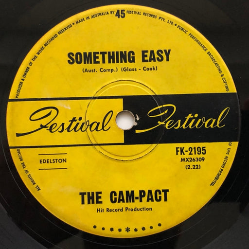 Cam-Pact – Something Easy (LP, Vinyl Record Album)