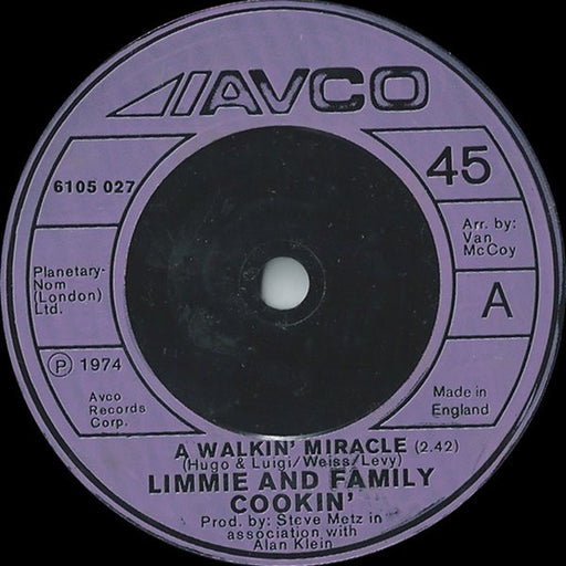 Limmie & Family Cookin' – A Walkin' Miracle (LP, Vinyl Record Album)