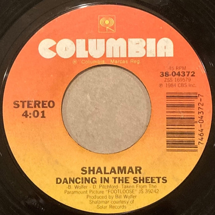 Shalamar – Dancing In The Sheets (LP, Vinyl Record Album)