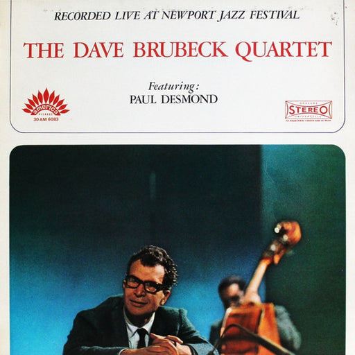 The Dave Brubeck Quartet, Paul Desmond – Recorded Live At Newport Jazz Festival (LP, Vinyl Record Album)