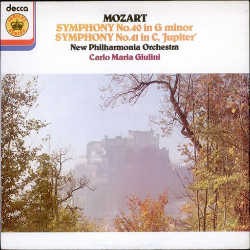 Wolfgang Amadeus Mozart, Carlo Maria Giulini, New Philharmonia Orchestra – Symphony No. 40 In G Minor / Symphony No. 41 In C, "Jupiter" (LP, Vinyl Record Album)