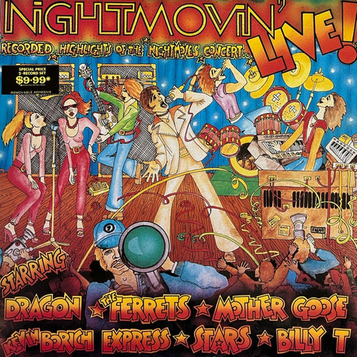 Various – Nightmovin' Live (LP, Vinyl Record Album)