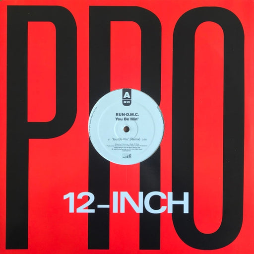 Run-DMC – You Be Illin' / Hit It Run (LP, Vinyl Record Album)