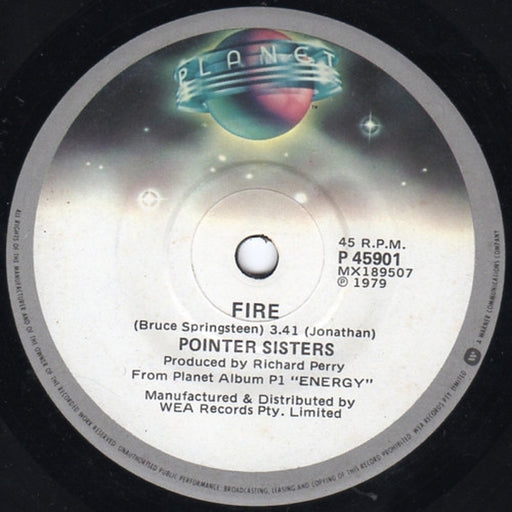Pointer Sisters – Fire (LP, Vinyl Record Album)