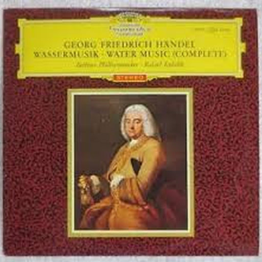 Georg Friedrich Händel, Berliner Philharmoniker, Rafael Kubelik – Wassermusik · Water Music (Complete) (LP, Vinyl Record Album)
