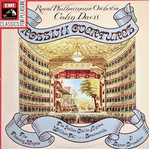 Rossini Overtures – Gioacchino Rossini, The Royal Philharmonic Orchestra, Sir Colin Davis (LP, Vinyl Record Album)