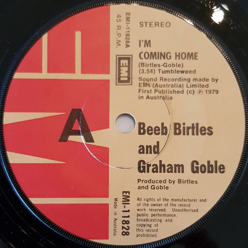 Birtles & Goble – I'm Coming Home (LP, Vinyl Record Album)