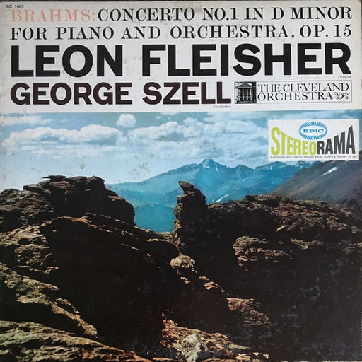 Johannes Brahms, Leon Fleisher, George Szell, The Cleveland Orchestra – Concerto No. 1 In D Minor For Piano And Orchestra, Op. 15 (LP, Vinyl Record Album)