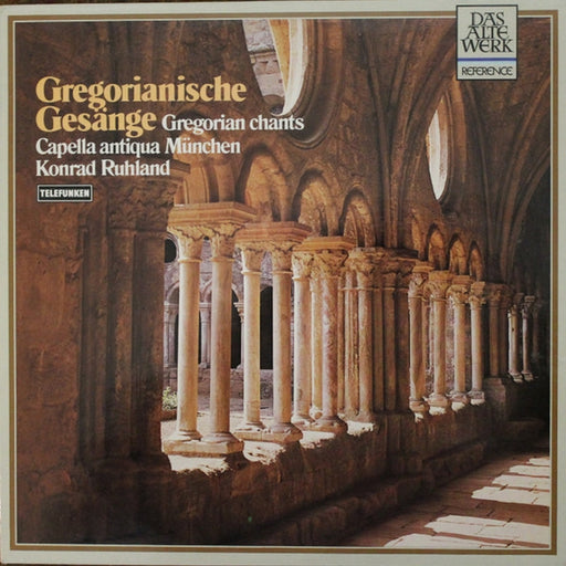 Capella Antiqua München, Konrad Ruhland – Gregorianische Gesange (LP, Vinyl Record Album)