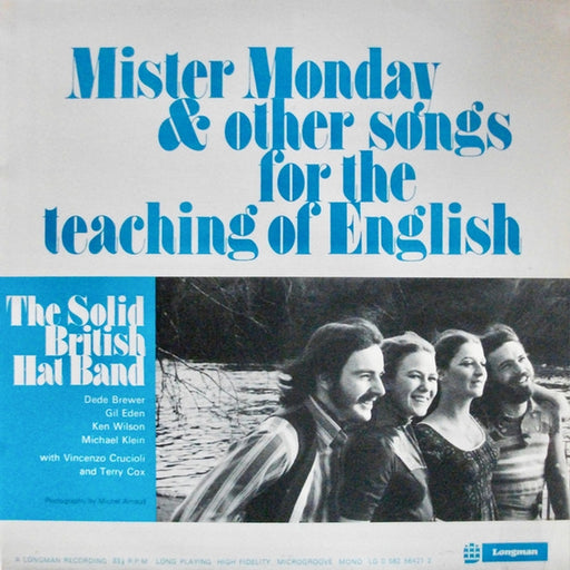 Mister Monday & Other Songs For The Teaching Of English – The Solid British Hat Band, Vicenzo Crucioli, Terry Cox (LP, Vinyl Record Album)