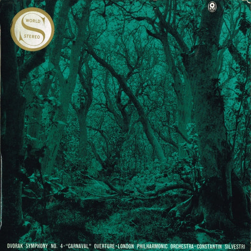 Antonín Dvořák, The London Philharmonic Orchestra, Constantin Silvestri – Symphony No. 4 • "Carnaval" Overture (LP, Vinyl Record Album)