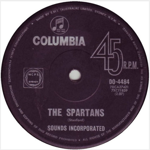 Sounds Incorporated – The Spartans (LP, Vinyl Record Album)