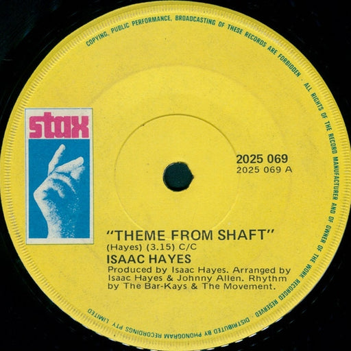 Isaac Hayes – Theme From Shaft (LP, Vinyl Record Album)