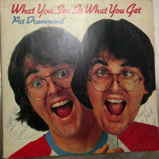 Pat Drummond – What You See Is What You Get (LP, Vinyl Record Album)
