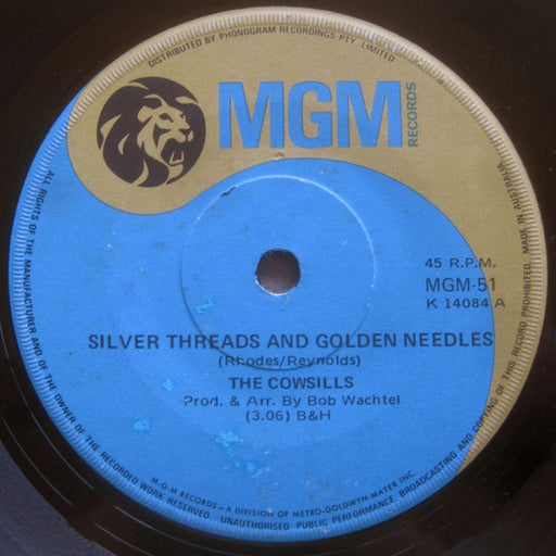 The Cowsills – Silver Threads And Golden Needles / Love American Style (LP, Vinyl Record Album)