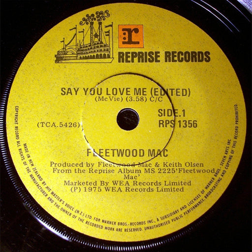 Fleetwood Mac – Say You Love Me (Edited) (LP, Vinyl Record Album)