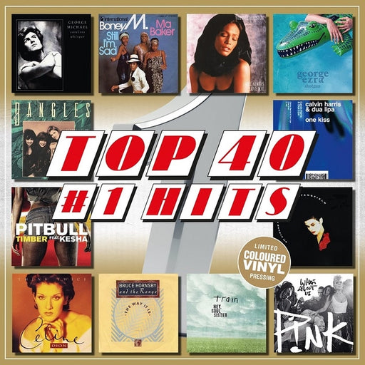 Various – Top 40 #1 Hits (LP, Vinyl Record Album)