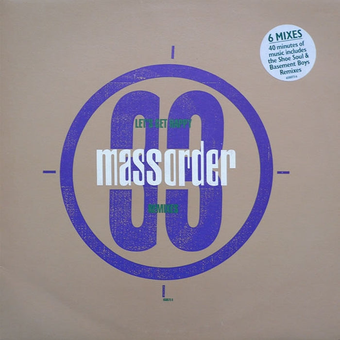 Mass Order – Let's Get Happy (Remixes) (LP, Vinyl Record Album)