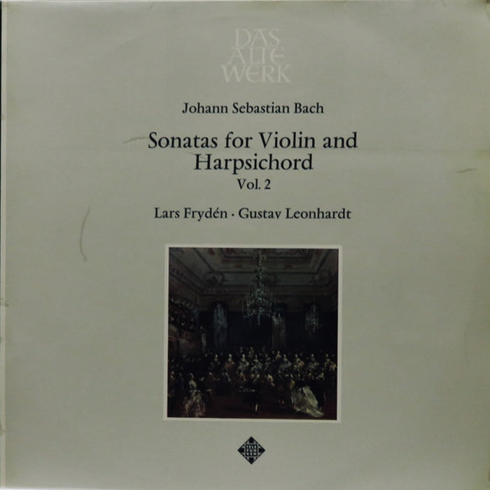Johann Sebastian Bach – Sonatas For Violin And Harpsichord Vol. 2 (LP, Vinyl Record Album)