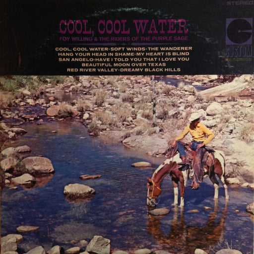 Foy Willing & The Riders Of The Purple Sage – Cool, Cool Water (LP, Vinyl Record Album)