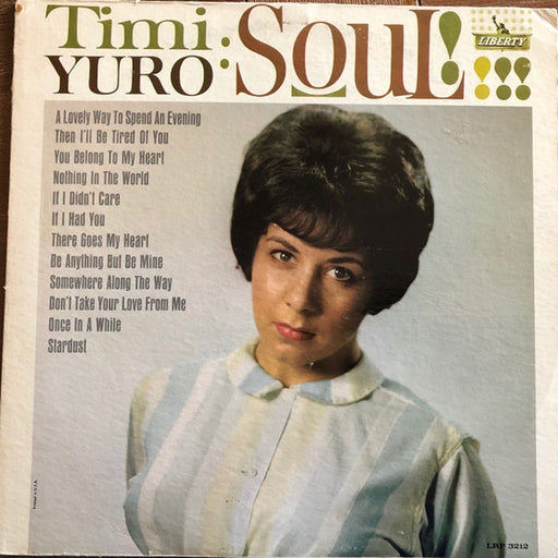 Timi Yuro – Soul! (LP, Vinyl Record Album)
