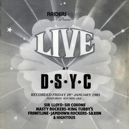Various – Raiders Music Presents - Live At D.S.Y.C (LP, Vinyl Record Album)