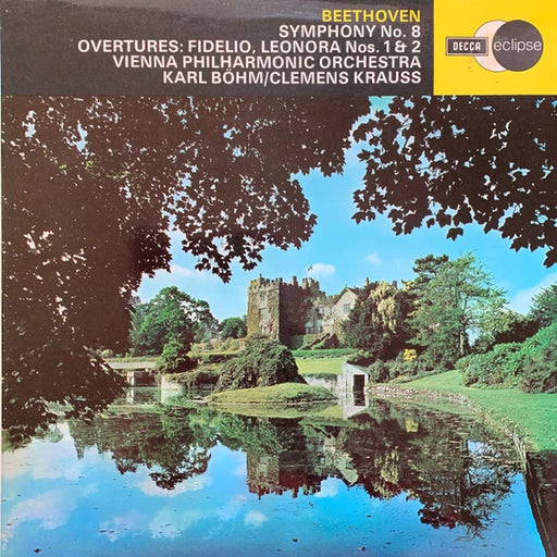 Ludwig van Beethoven, Wiener Philharmoniker, Karl Böhm, Clemens Krauss – Symphony No. 8, Overtures Fidelio, Leonora Nos. 1 & 2 (LP, Vinyl Record Album)