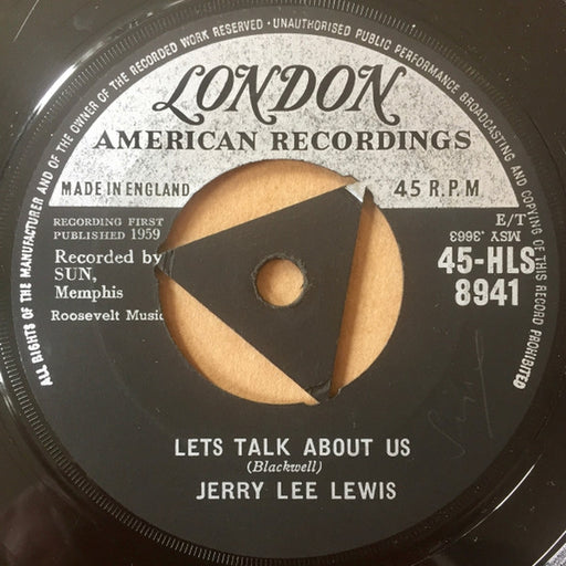 Jerry Lee Lewis – Let's Talk About Us (LP, Vinyl Record Album)